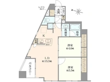 【東京都/北区神谷】パテラスクエア王子神谷 間取り図
