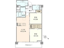 【東京都/北区東十条】東十条ビル 2号棟 間取り図