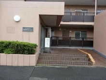 【東京都/足立区島根】日商岩井西新井マンション アプローチ