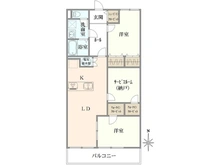 【東京都/北区神谷】赤羽神谷サンハイツ 間取り図