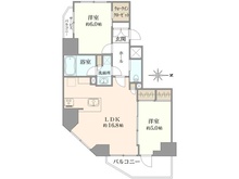 【東京都/北区赤羽】エステムプラザ赤羽アンダルシア 間取り図