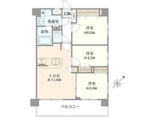 【東京都/足立区新田】ライドリンク王子神谷 間取り図