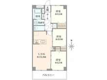 【東京都/板橋区蓮根】東久蓮根ハイツ 間取り図