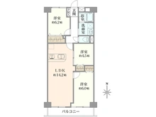 【東京都/板橋区三園】ブルンネン西高島平 間取り図
