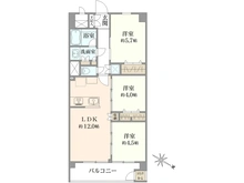 【東京都/北区西が丘】東建西ケ丘マンション 間取り図