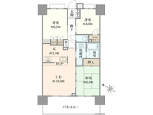 【東京都/北区浮間】クリオレジダンス北赤羽 間取り図