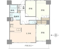 【埼玉県/川口市本町】スカイスクエア川口 間取り図