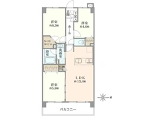【東京都/板橋区蓮根】ライオンズマンション蓮根第2 間取り図