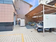 【京都府/京都市下京区西洞院通五条上る】サンクタス西洞院ルーセント 駐輪場・バイク置場