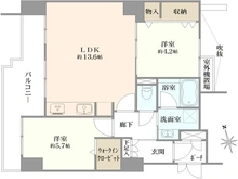 【京都府/京都市上京区今出川通堀川東入】フォルム堀川今出川 間取り図