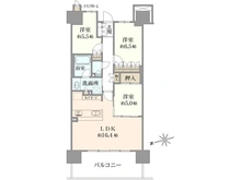 【滋賀県/大津市柳が崎】プラウドシティ大津京 間取り図
