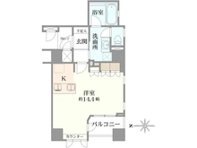 【京都府/京都市中京区金吹町】ブランズ京都烏丸御池 間取り図