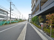 【京都府/京都市中京区西ノ京月輪町】パデシオン御池西ノ京グラン 前面道路