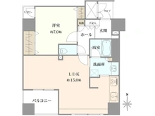 【京都府/京都市中京区堺町通御池下る】アーバンライフフォルムズ烏丸御池 間取り図