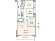 【京都府/京都市東山区粟田口三条坊町】グランドヒルズ京都東山ロジュマン 間取り図
