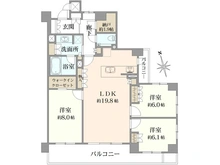 【京都府/京都市西京区嵐山中尾下町】ジオ京都嵐山 間取り図