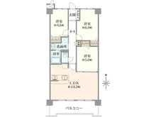 【京都府/京都市伏見区新中町】ペルル伏見桃山 間取り図