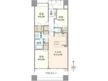 【京都府/京都市中京区河原町通二条上る】グランクール河原町二条 間取り図