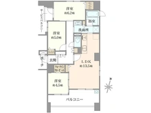 【京都府/京都市下京区福島町】グラン・コート烏丸五条 間取り図