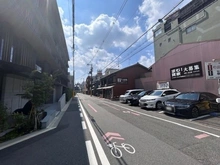 【京都府/京都市中京区薬師町】ライオンズ京都御所南レジデンス 前面道路