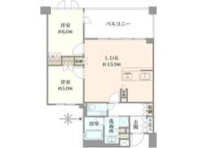 【京都府/京都市中京区薬師町】ライオンズ京都御所南レジデンス 間取り図
