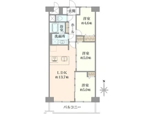 【京都府/京都市右京区梅津南広町】コープ野村京都四条 間取り図