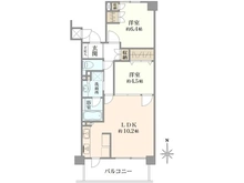 【京都府/京都市上京区仲之町】御所西新町通パーク・ホームズ 間取り図