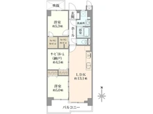 【京都府/京都市右京区山ノ内苗町】コスモワンダータウン 間取り図
