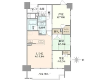 【京都府/京都市下京区寺町通仏光寺下る】シエリア京都四条河原町 間取り図