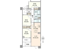 【京都府/京都市中京区東洞院通六角下る】プラウド京都東洞院 間取り図