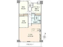 【京都府/京都市伏見区桃山町養斉】ライオンズマンション桃山南口 間取り図