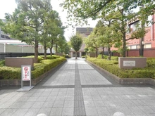 【京都府/京都市伏見区醍醐大構町】デルパ醍醐 アプローチ