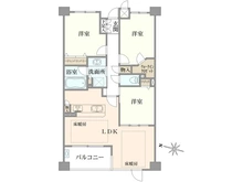 【京都府/京都市右京区太秦一ノ井町】エスリード太秦レジデンス 間取り図