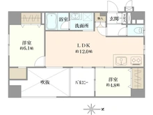 【京都府/京都市下京区元両替町】プリオーレ京都烏丸五条 間取り図