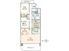 【京都府/京都市中京区室町通三条下る】三条室町アーバンライフ 間取り図