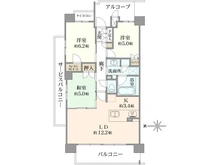 【京都府/京都市右京区西院四条畑町】パラドール西院四条通マークス 間取り図