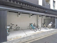 【京都府/京都市中京区麩屋町通御池上る】グランドメゾン京都御池通 駐輪場