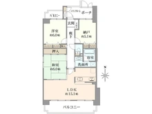 【京都府/京都市北区紫野宮西町】グラン・コート紫野 間取り図