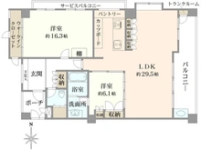 【京都府/京都市左京区下鴨松原町】グラン・シティオ下鴨四季彩館 間取り図