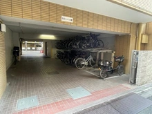 【京都府/京都市中京区下古城町】ロイヤルプラザ御池 駐輪場