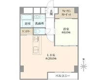 【京都府/京都市中京区下古城町】ロイヤルプラザ御池 間取り図