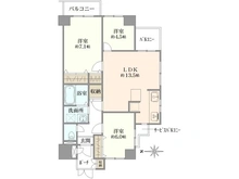 【京都府/京都市伏見区西大手町】シンフォニー桃山 間取り図