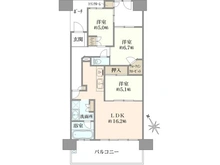 【滋賀県/大津市茶が崎】ブランズ西大津レイクフロント 間取り図
