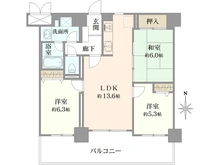 【京都府/京都市上京区四番町】ディオ・フェルティ北野東 間取り図
