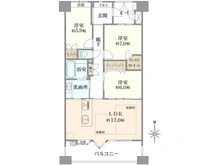【京都府/京都市中京区河原町通二条上る】グランクール河原町二条 間取り図
