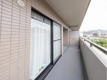 【京都府/京都市左京区山端大城田町】ライオンズマンション修学院 バルコニー