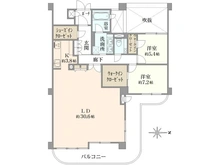 【京都府/京都市上京区室町通今出川下る】デ・リードヴィンテージ御所西 間取り図