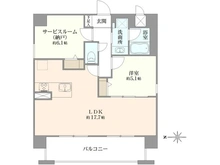 【京都府/京都市右京区西院清水町】リソシエ・ヴァリエ西院 間取り図