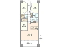 【京都府/京都市右京区西院日照町】サーパスシティ西院日照町 間取り図