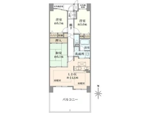 【京都府/京都市中京区壬生天池町】ファミールガーデン二条駅前　南棟 間取り図